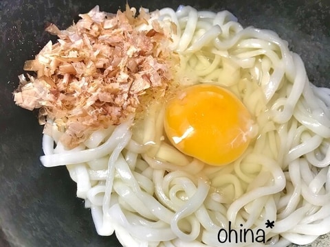 【TKM】卵かけ麺♪安くて早くて美味しい！！